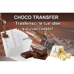 FOGLI TRASFERIBILI / CHOCOTRANSFER / CHOCO STRATO - FORMATO A4 - PER