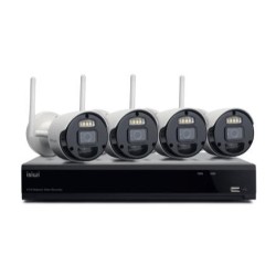 ISIWI KIT WIRELESS CONNECT S4 ISW-K1N8BF2MP-4 GEN1 NVR 8 CANALI + 4 T